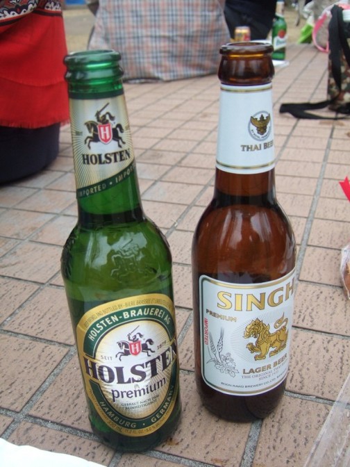 タイとドイツのビール