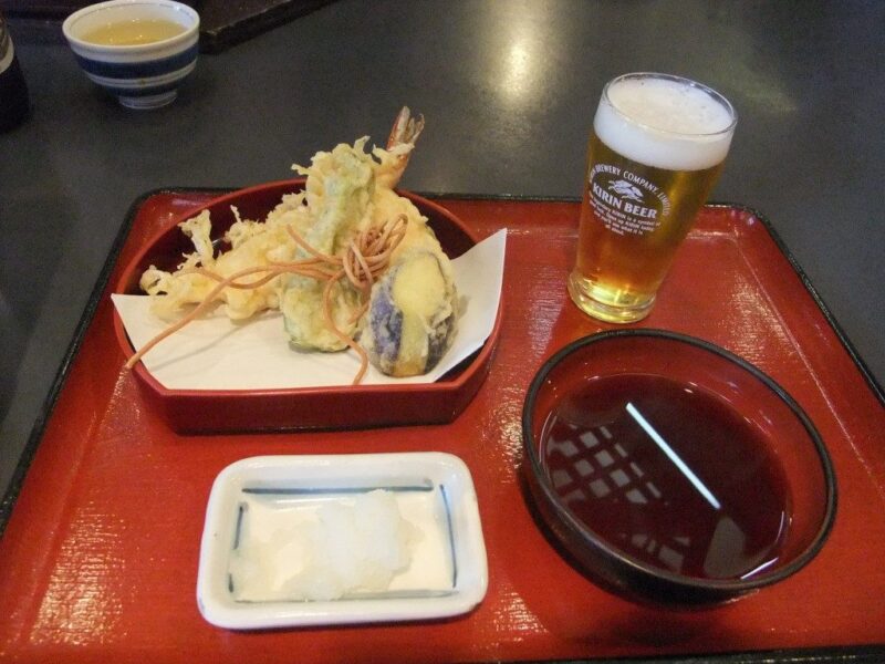天ぷら盛りあわせ350円