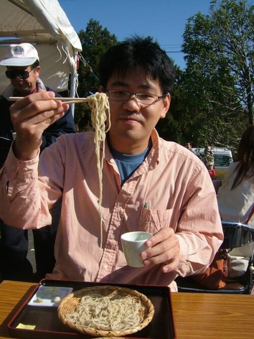 まさか茨城県で達磨の蕎麦が食べられるとは