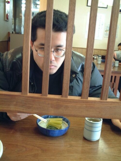 犯罪者と接見しているかのようだ