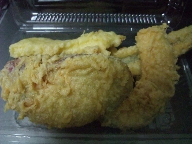 天ぷら＋生醤油