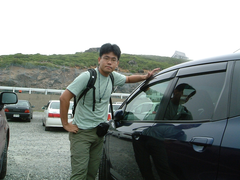 刈田岳の駐車場