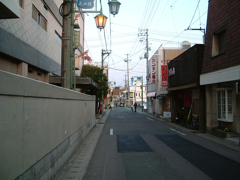飯坂温泉の街歩き