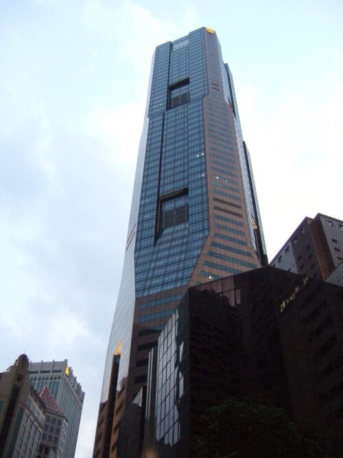 シェントン・ウェイの超高層ビル街