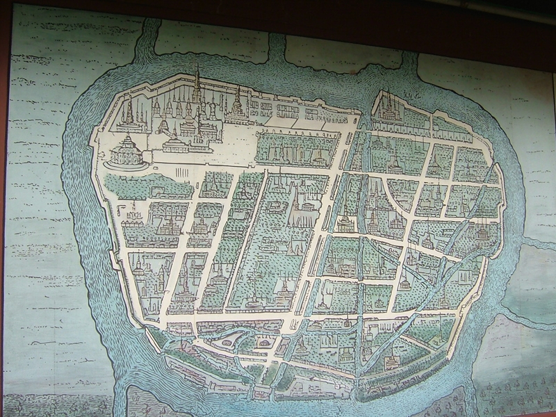 日本人町の古地図