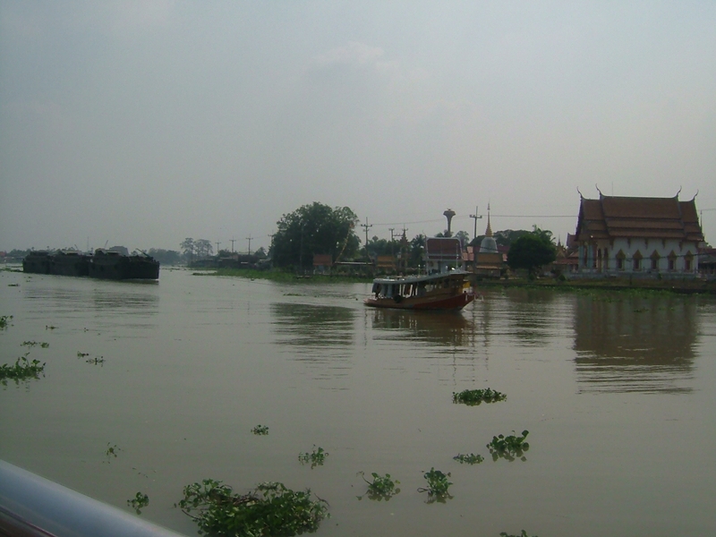 チャオプラヤー川の眺め9