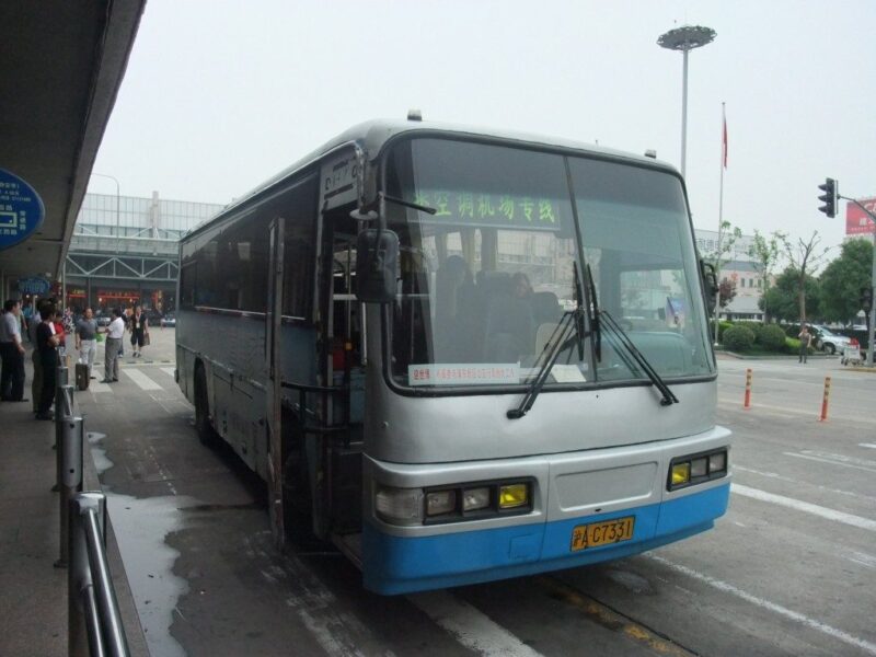 これが機場専線のバス