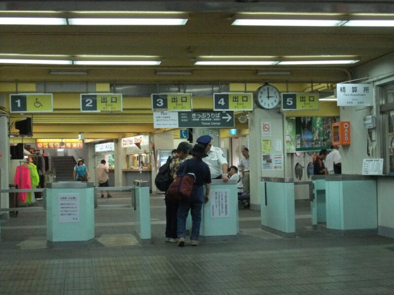 欅平駅改札