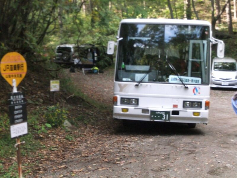 韮崎行きバス