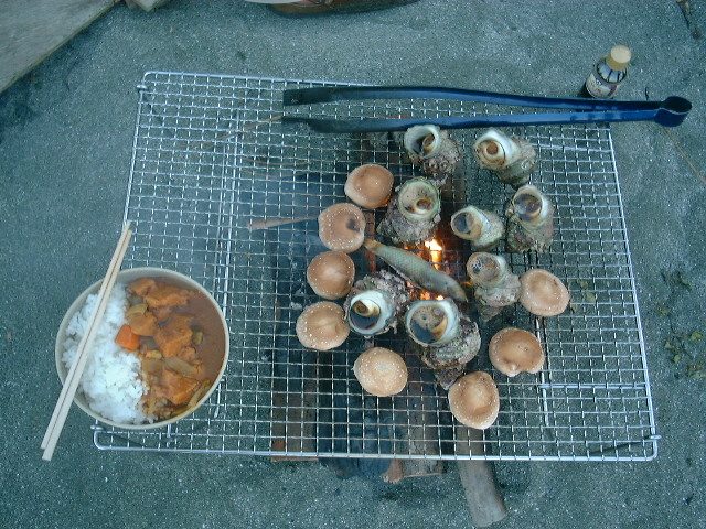 さざえとカレー
