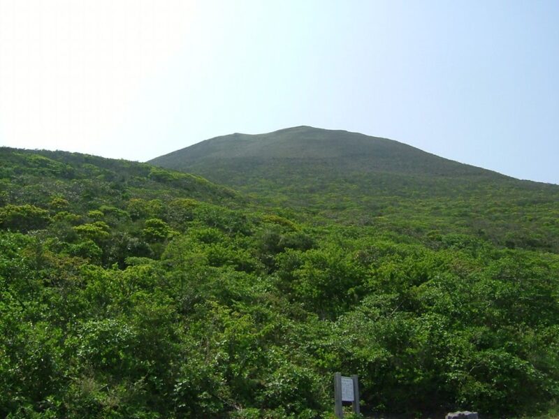 八丈富士登山口へ