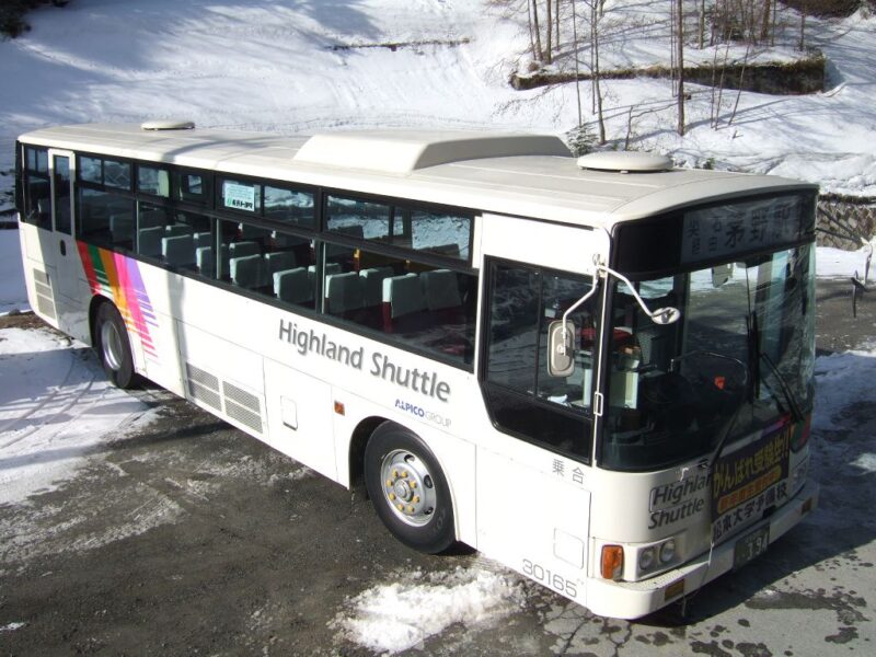 茅野行きのバス