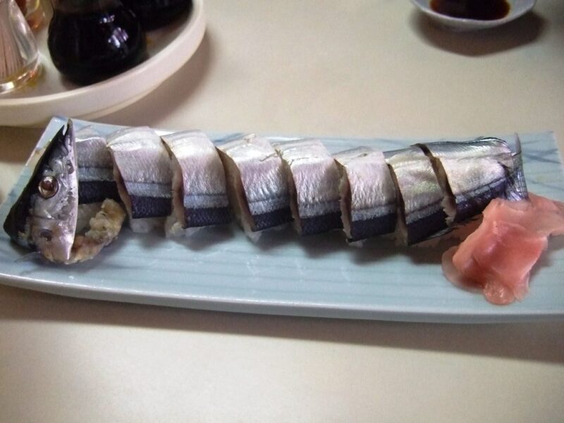 さんま寿司。430円