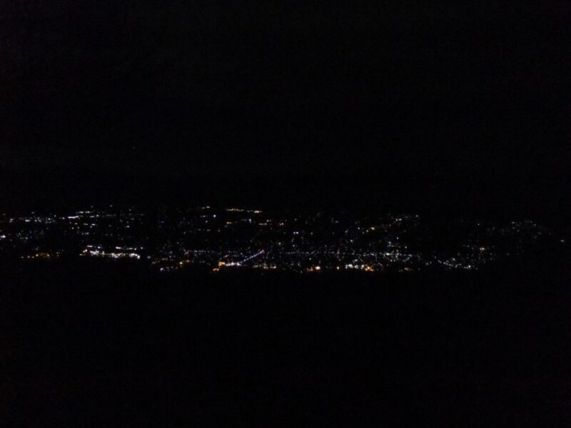 伊那谷の夜景