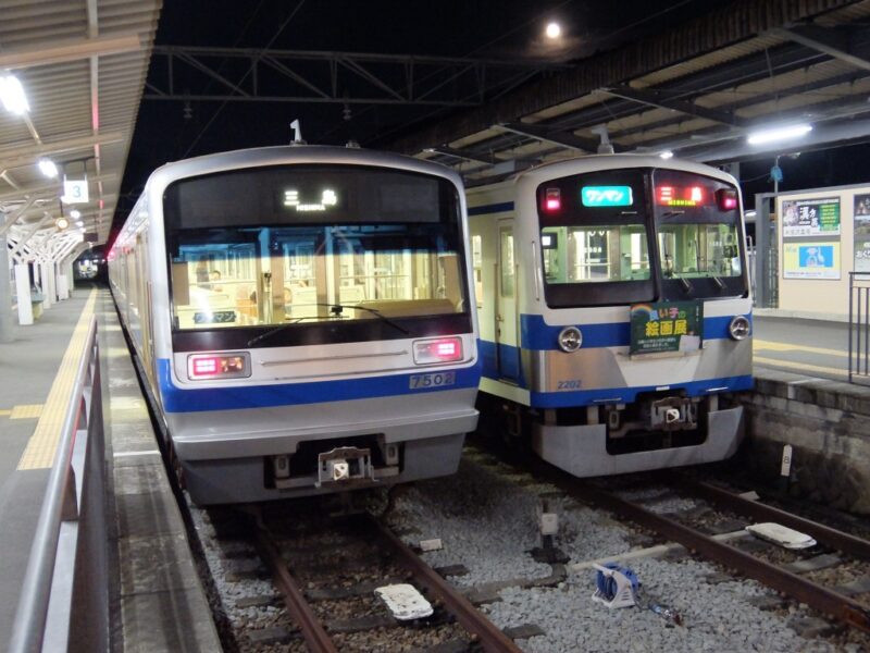 三島行き電車