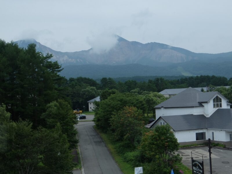 磐梯山の眺め